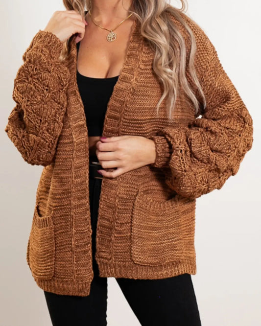 Cardigan manga globo
